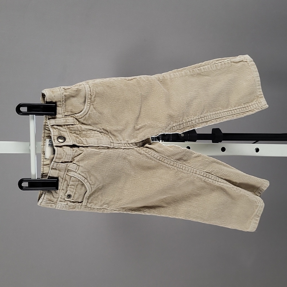 Old Navy Beige Corduroy Baby Boy Pants Size 18-24 Months